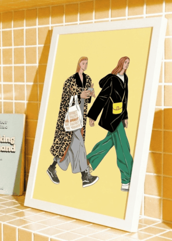 მეგობრები პოსტერი