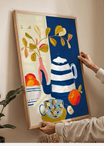 ლურჯი დილა პოსტერი