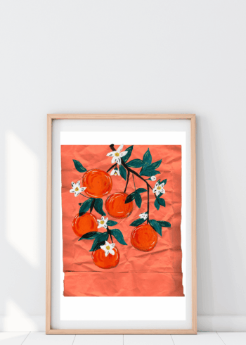 ფორთოხლის პოსტერი