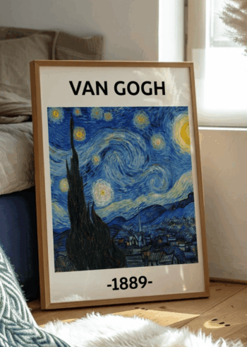 van gogh 1889 პოსტერი