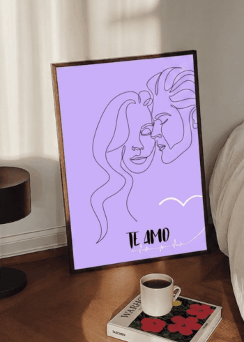 TE AMO (მიყვარხარ) პოსტერი