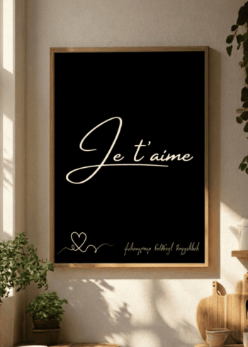 JE TAIME პოსტერი