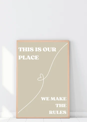 OUR PLACE პოსტერი