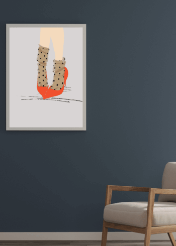 ნაბიჯი სტილში პოსტერი