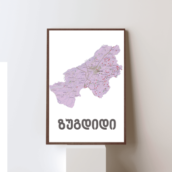 ზუგდიდის რუკა