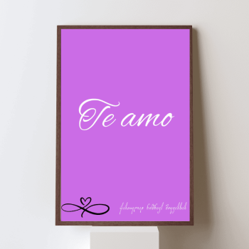 TE AMO