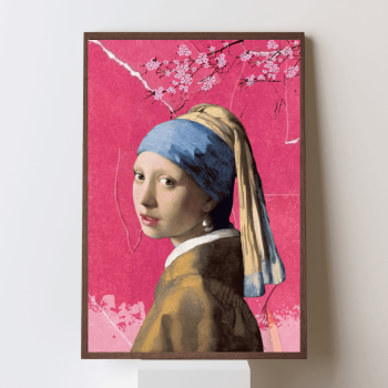 გოგონა მარგალიტის საყურით