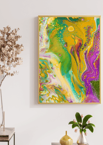 YELLOW GREEN პოსტერი