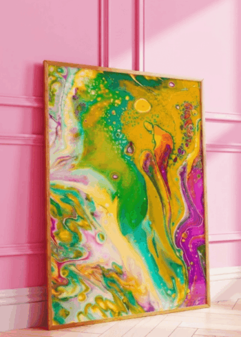 YELLOW GREEN პოსტერი