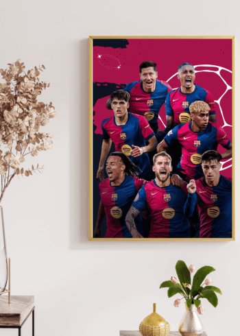 Barcelona პოსტერი