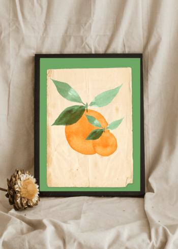 ფორთოხალი პოსტერი