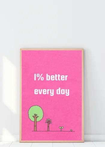 პოსტერი 1% BETTER