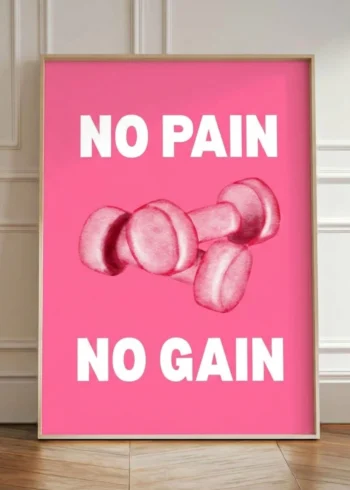 NO PAIN NO GAIN პოსტერი