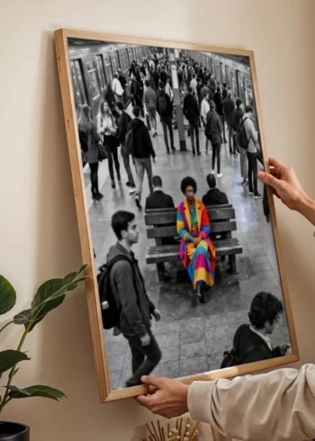 პოსტერი Color Splash