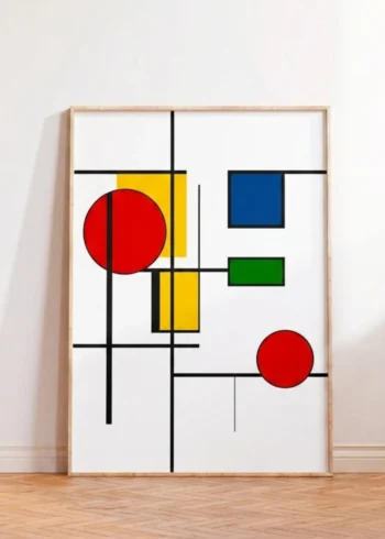 პოსტერი Piet Mondrian