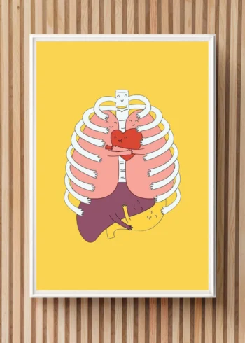 პოსტერი კლინიკისთვის