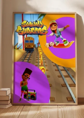 პოსტერი SUBWAY SURFERS