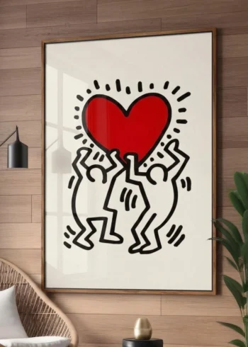 პოსტერი კიტ ჰარინგის გული