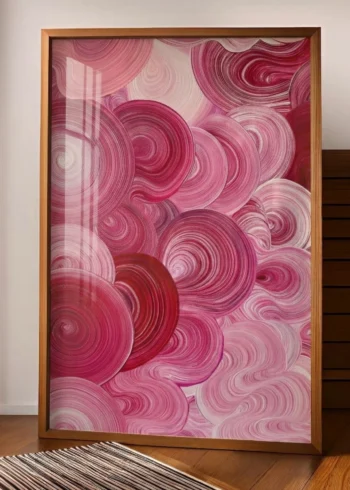 პოსტერი Abstract Swirls
