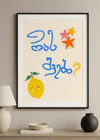 პოსტერი რას შვები
